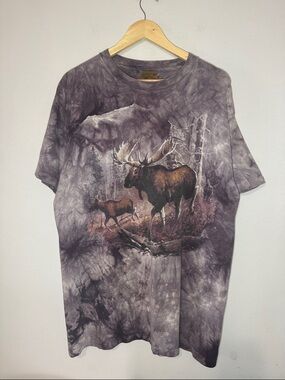 Vintage The Mountain Moose T-Shirt / XL / 1997 / Single Stitch